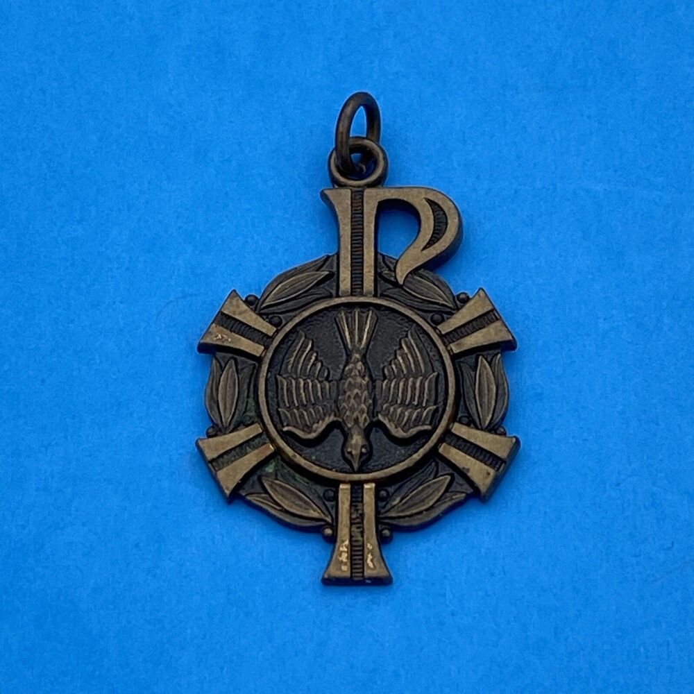 Christian Education General Excellence Award Medal Medallion Dove